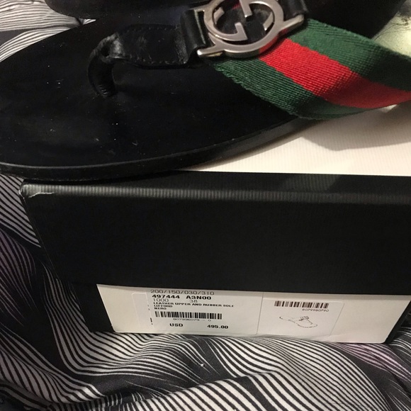 Men’s Gucci sandals . Comes with box . main image 4